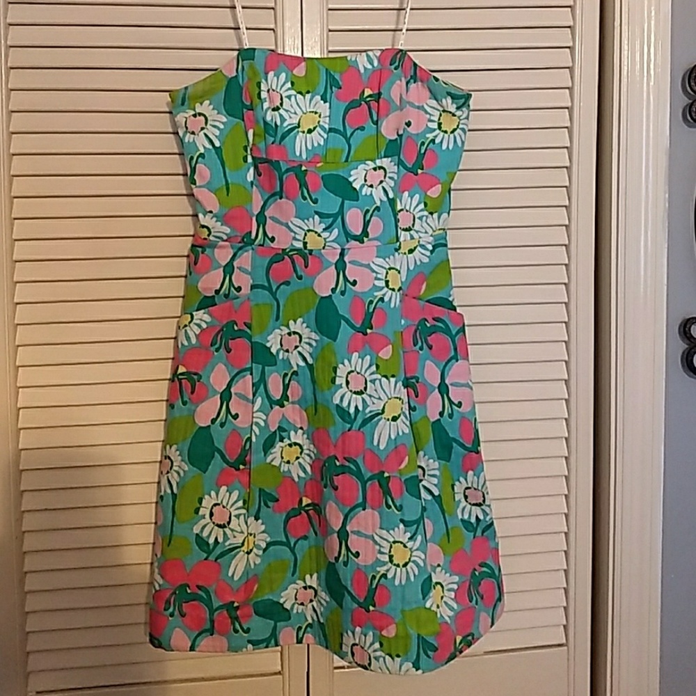 Lily strapless dress